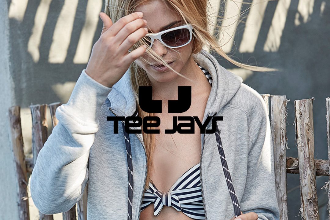 Branded garments on rail